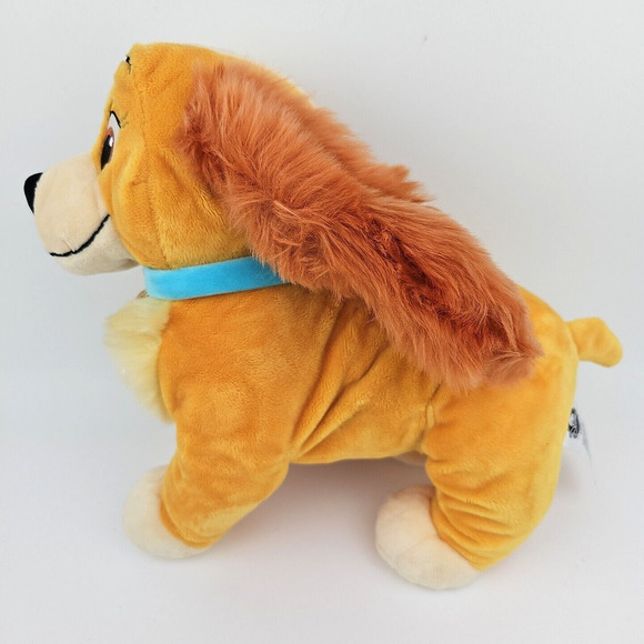 Disney Store Plush Lady from Lady n The Tramp 11 in Stuffed Animal Toy Soft Eyes - Picture 1 of 12